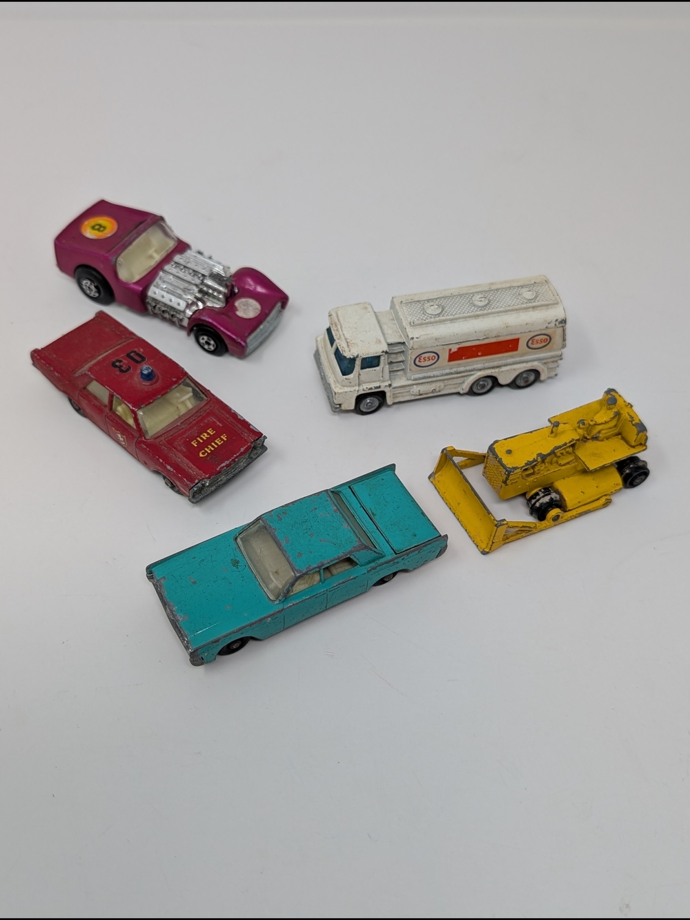 Vintage Metal Cars Matchbox Lesney